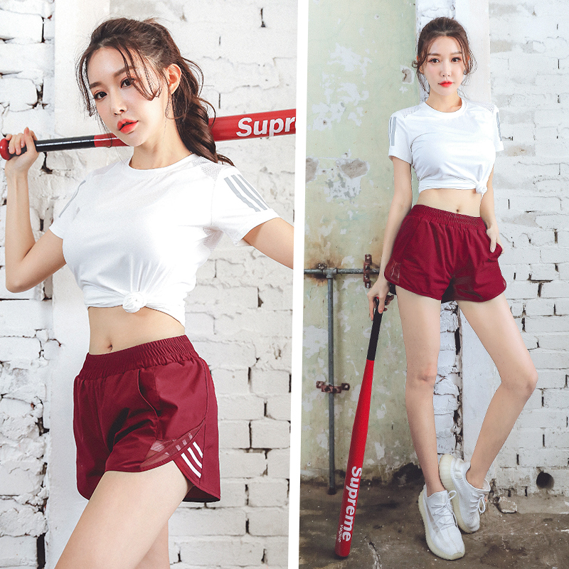 Yoga suit Summer Dry Gym Running Shorts Fashion Sexy Sports Sexy Sex Sex Sex Sex Sex Scholars