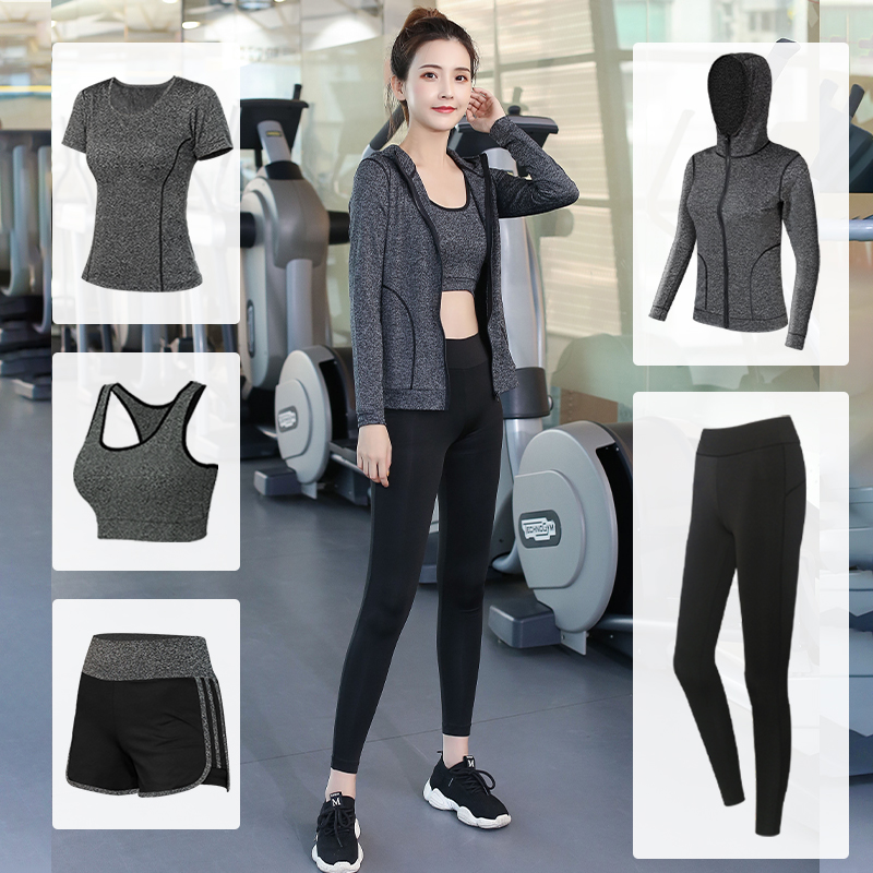 Professional Sports Suit Women Online Red High-end Fashion Yoga Clothes Spring Summer Fitness Room Running Speed Dry Beginners Sexy-Taobao