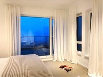 100% linen curtain hanging bag curtain European and American rural wind environmental protection curtain beautiful high-end customization