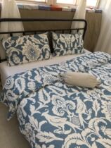 Linen quilt cover Plain Linen quilt cover quilt cover