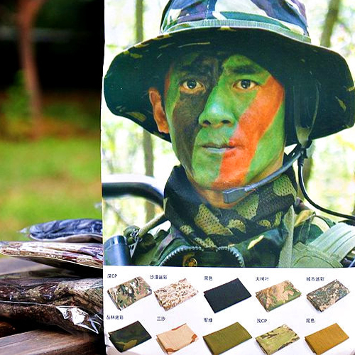 I am special forces scarf collar Arabic mesh towel Sweat-absorbing sand anaconda desert camouflage multi-color optional