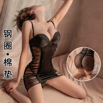 Fun pajamas gather chest sexy small chest big uniform temptation emotional underwear passion suit teasing