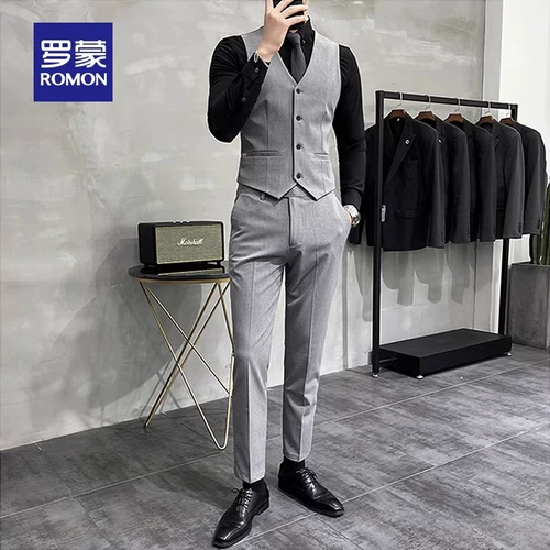 Brother, жилет, мужской комплект, классический костюм, комбинезон