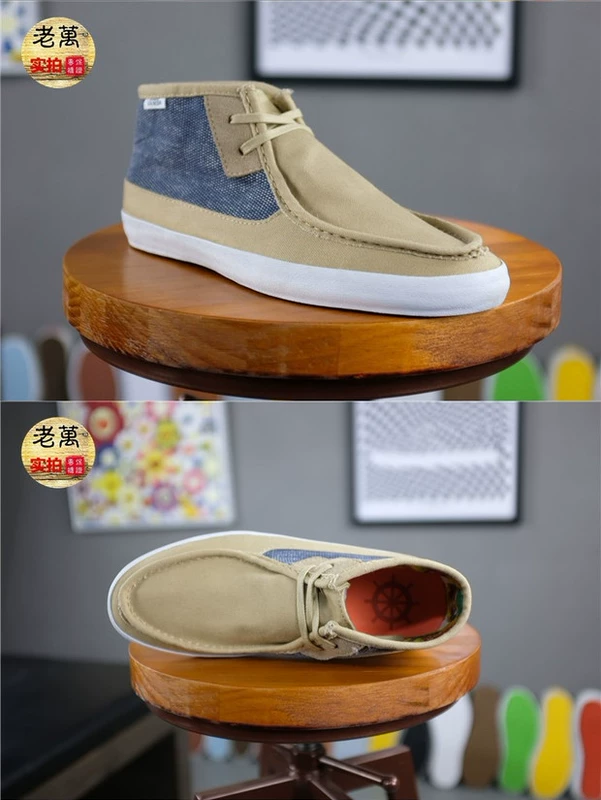 Vans Vans stock Rata Mid SF Zhongbang giày vải siêu nhẹ thoáng khí cho nam giày the thao nữ biti's