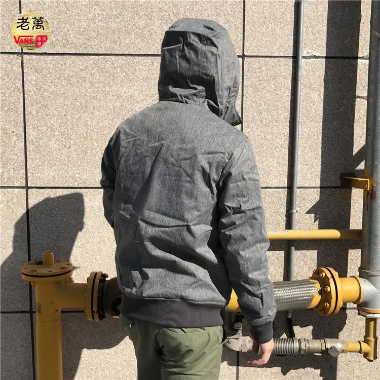 Vans Vans Haliford Men Plus Cotton độn có mũ trùm thể thao Áo khoác thể thao thông thường VN-0NSG4PP áo phao thể thao nam