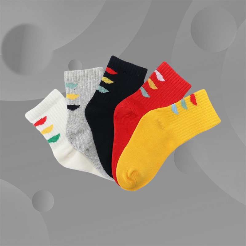 Li Ningtong Middle Cylinder Socks male and female children's sports Living children Sox 5 Double shipping stockings YWTQ012