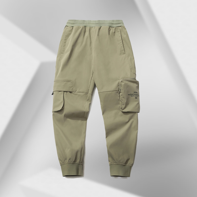 Li Ning sports fashion light tide BADFIVE basketball series men's closed casual pants AKXR039