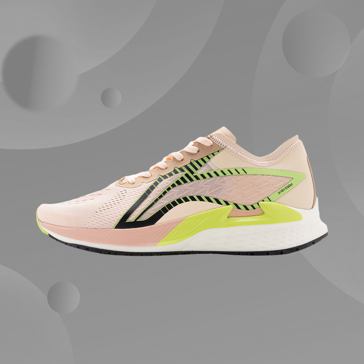 Li Ning Sports Leisure Comfortable Light Tide Chasing Wind LT Women Support Stable Racing Running Shoes ARMQ004