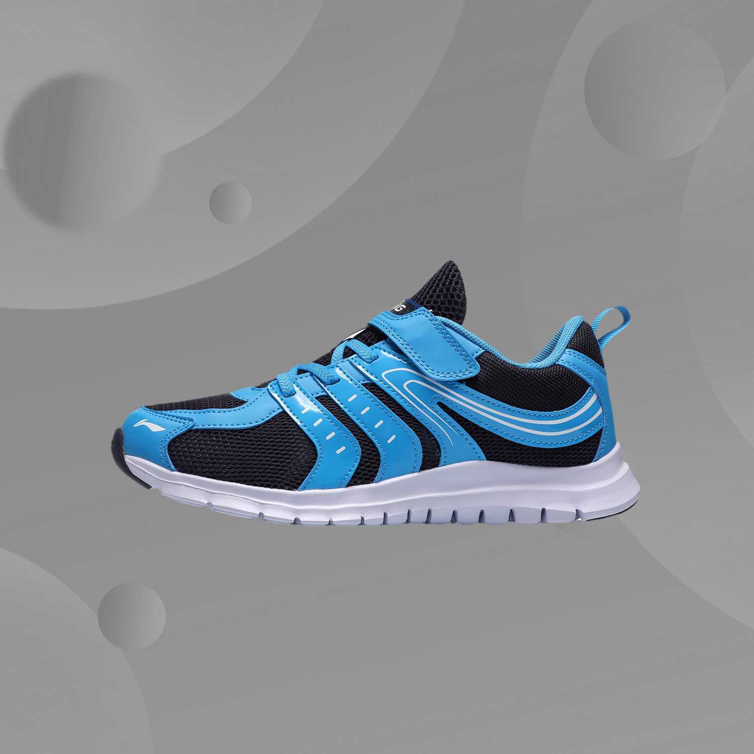 Li Ning 2020 new children's shoes running shoes men's big children's round head youth shoes low-top sneakers YKFQ028