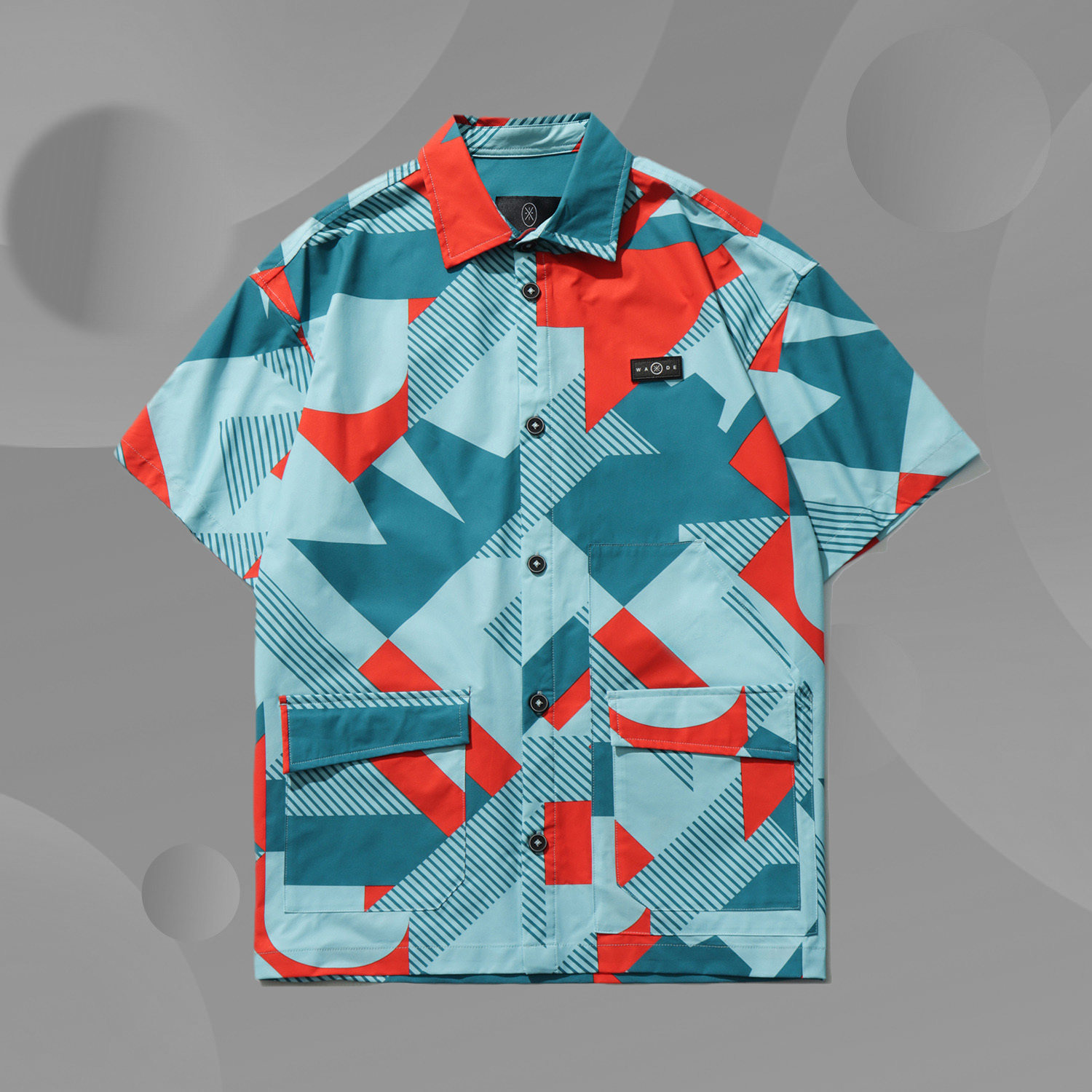 Li Ning Trend Leisure (2021 New Products) Wade Series Men Loose Casual Shirts ASHR065