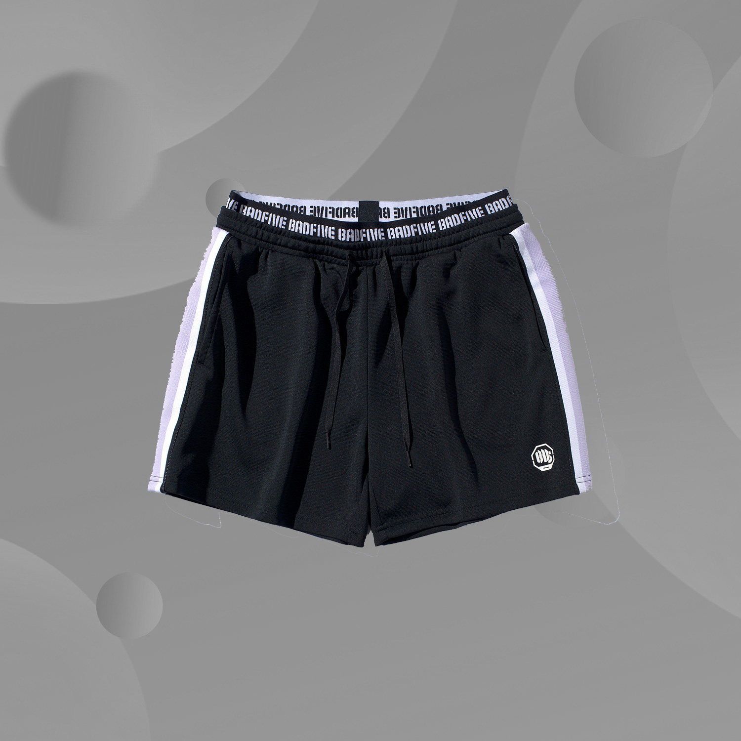 Li Ning Fashion Leisure Firm BAD FIVE Basketball Series Women's Loose Short Pants AKSP042