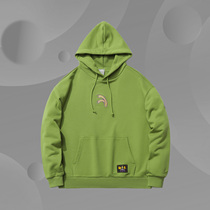 Li Ning Wei Yi Men's 2021 Spring New Embroidered Loose Sports Pullover AWDR641