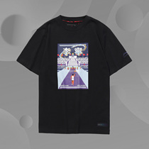 Li Ning Fashion Leisure Fashion Sports Running Training Men's Short Sleeve T-Shirt AHSQ633