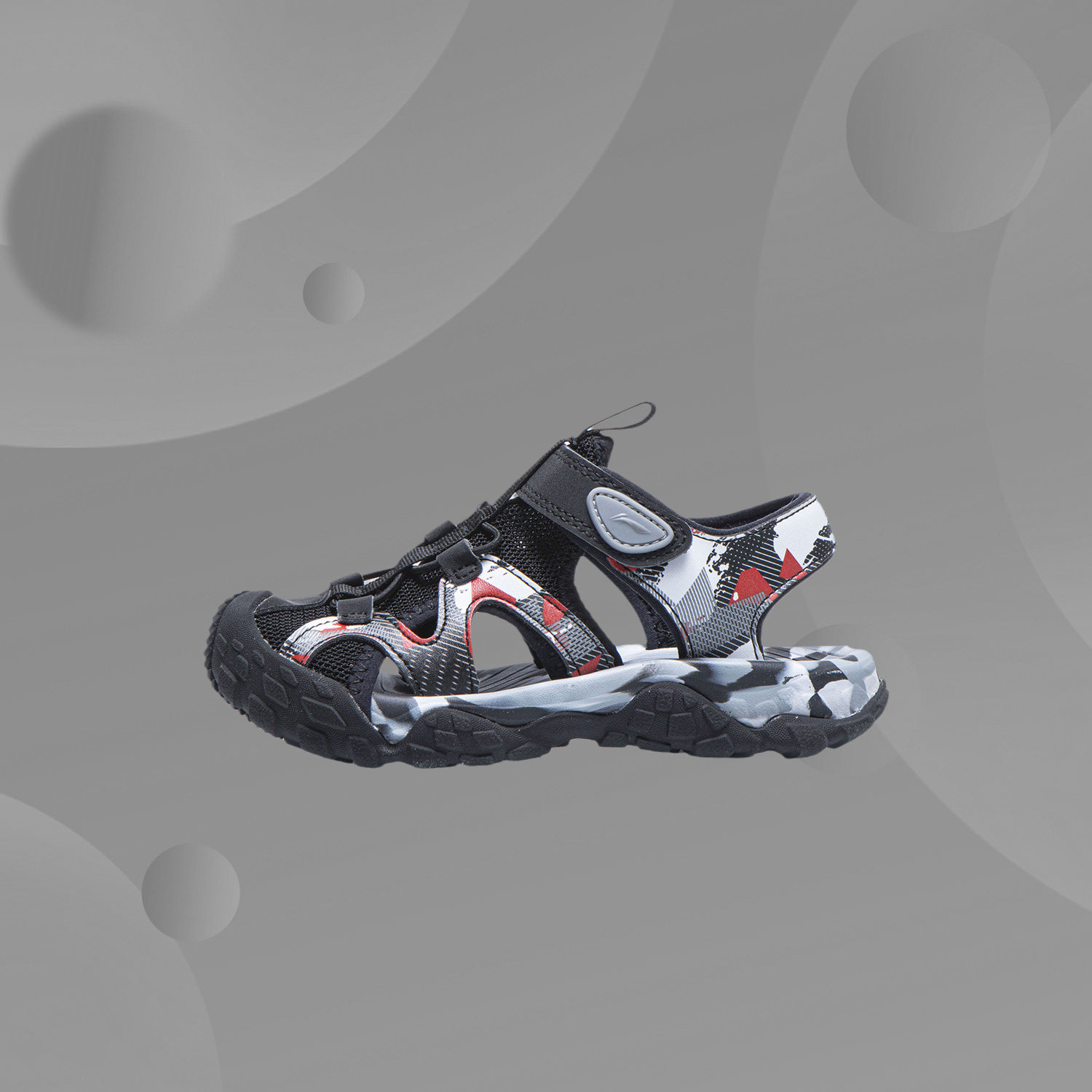 Li Ning children's shoes sandals men's 2021 new Baotou fashion classic shoes sneakers YKKR012