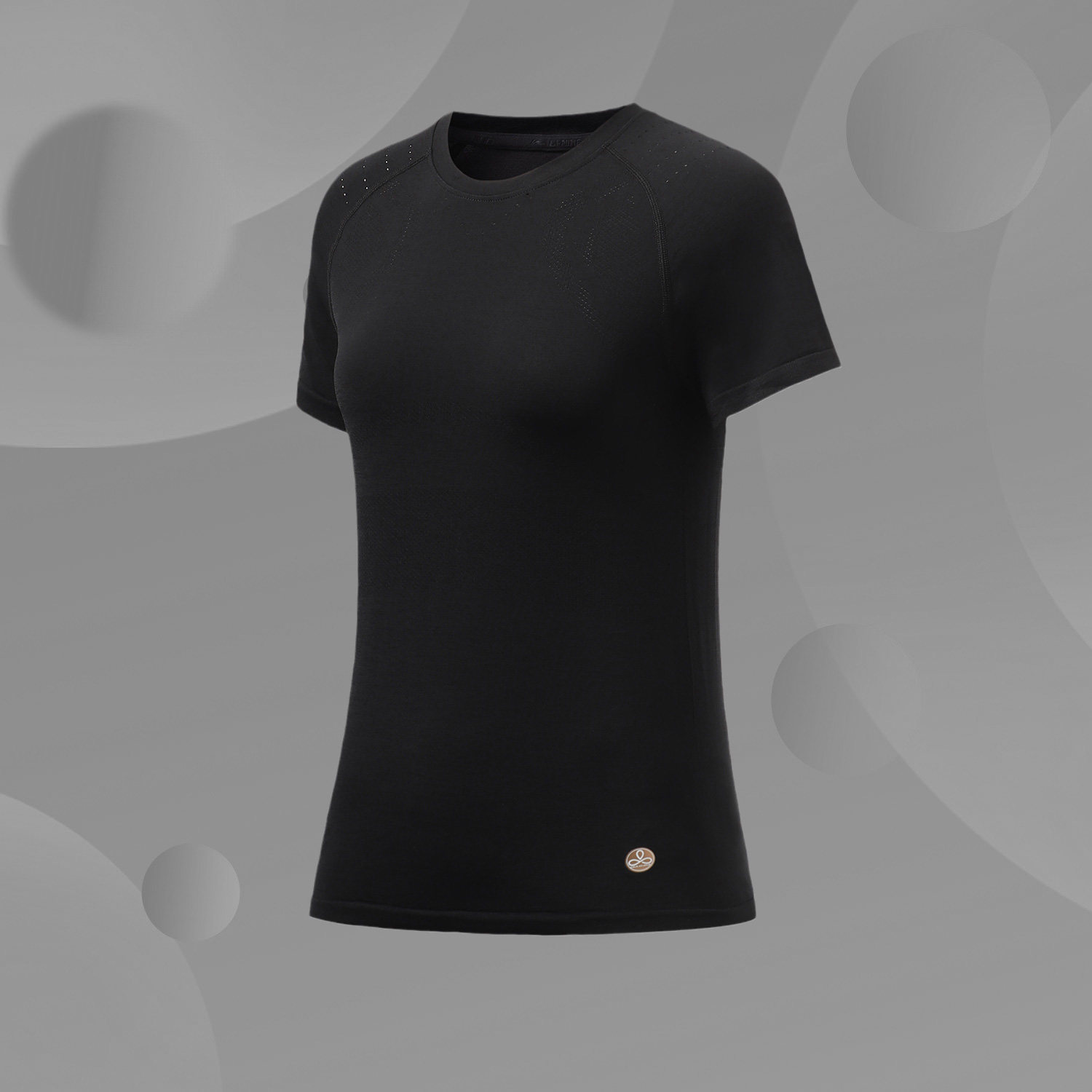 Li Ning short sleeve female 2021 summer new yoga training T-shirt slim running jacket