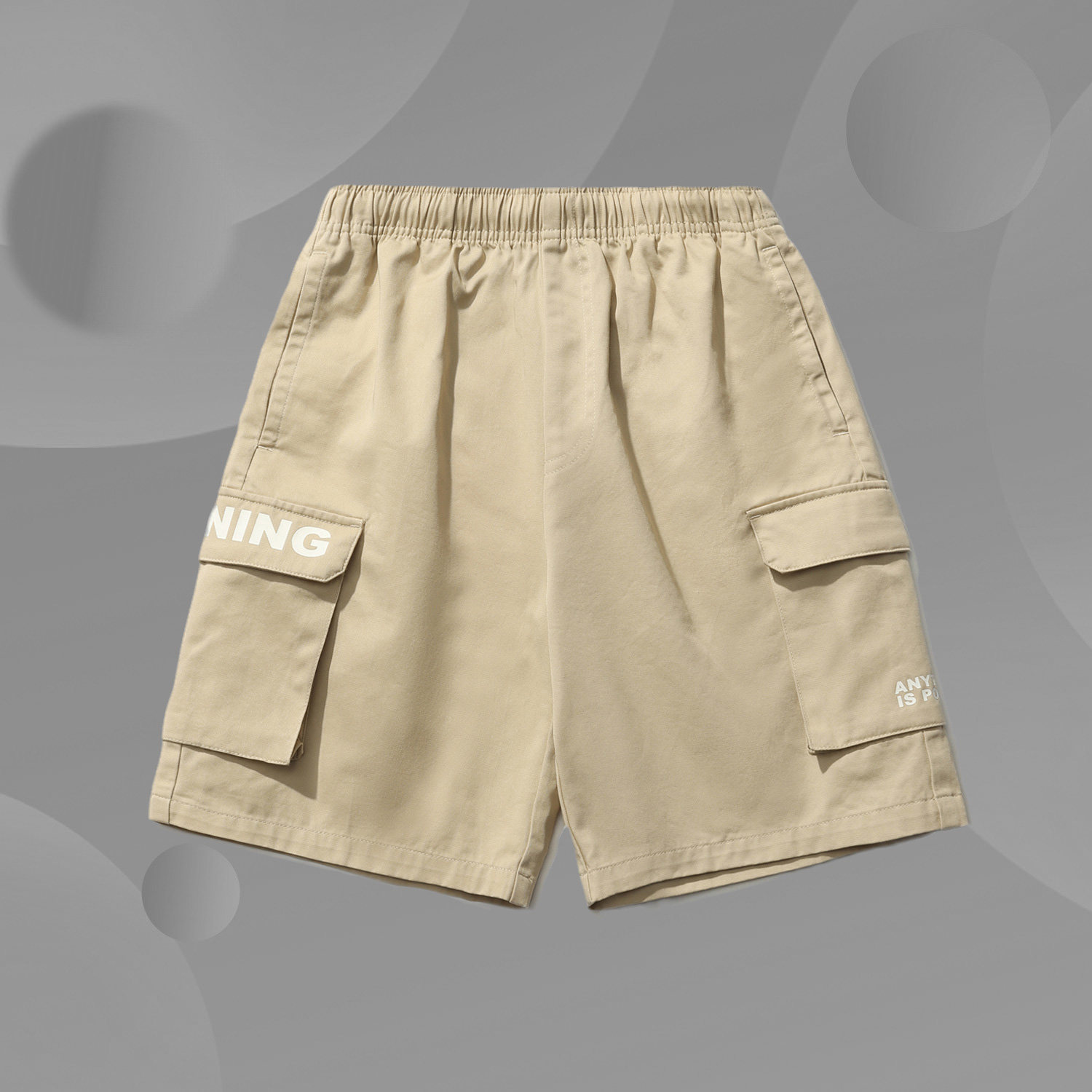 Li Ning Children's Wear Fashion Shorts Men's Small Children's 2021 New Sports Life Series Summer Sports Pants YKSR129