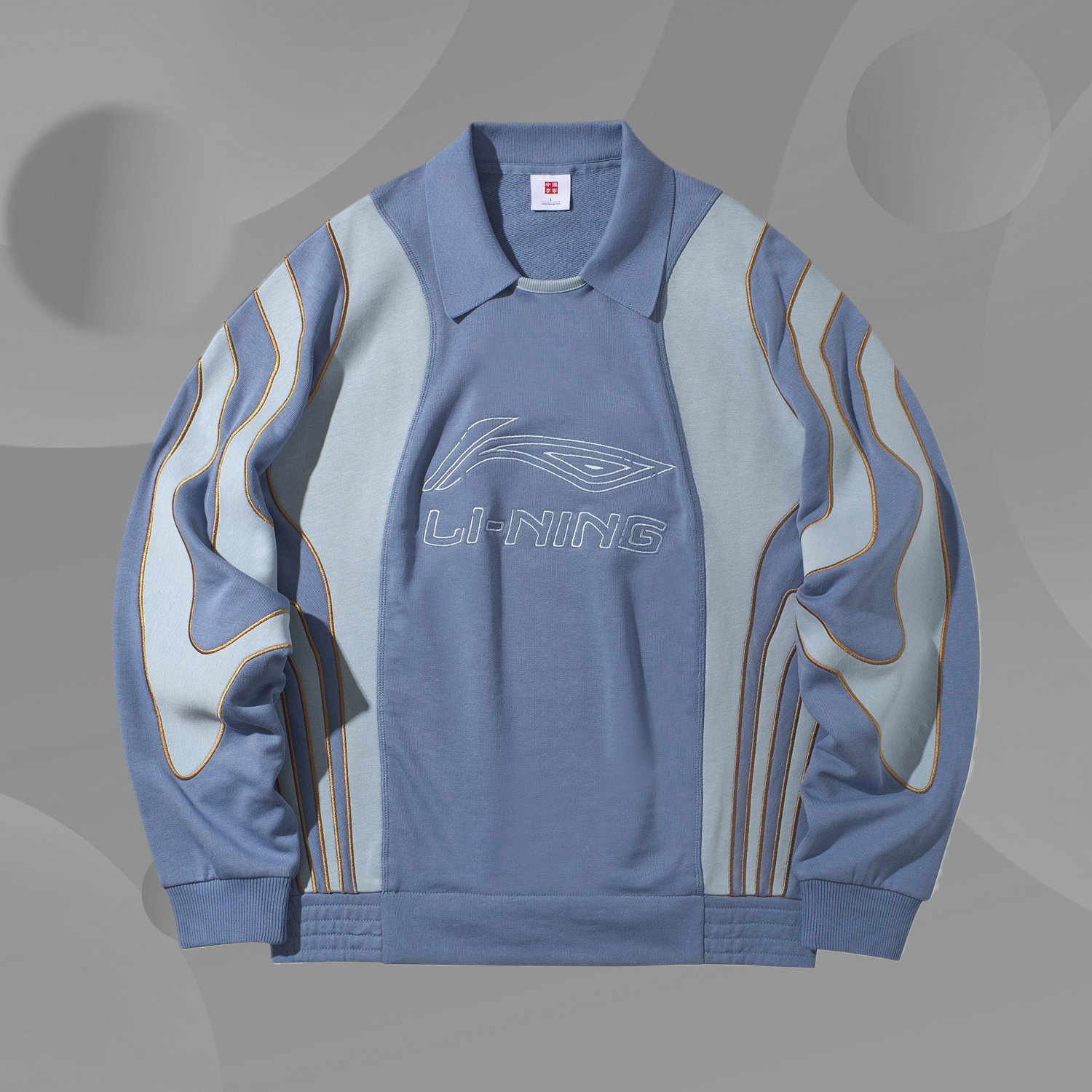 Li Ning Wei clothes men's new Paris Fashion Week Show with men loose sleeve head sportswear AWDR205