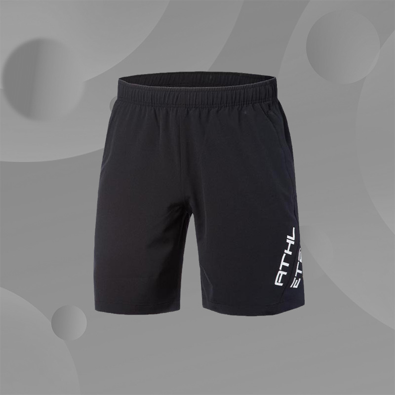 Li Ning Sports Shorts Men's New Product Training Series Summer Breathable Shuttle Woven Beach Pants Sports Pants AKSQ095