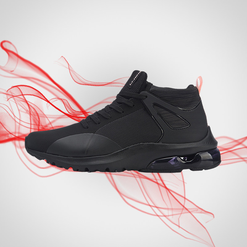 Li Ning casual shoes Bubble Up II Mid socks shoes Skies AGLN138