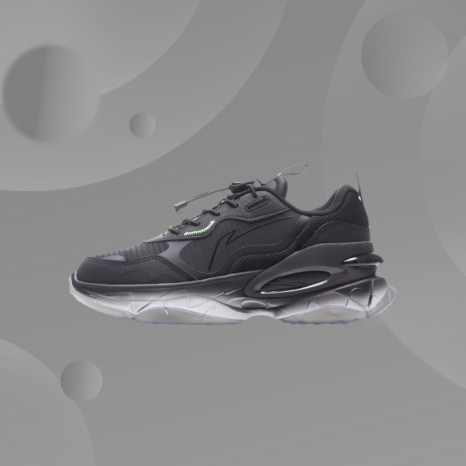 Li Ning children's shoes 2021 spring new male children's firefly light non-slip fashion children's sneakers tide YKCR016