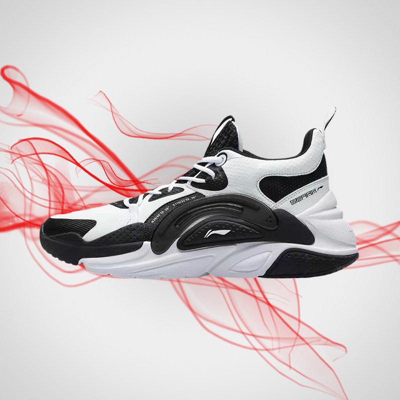 Li Ning Casual Shoes Women Shoes Stars Fire Lady Shoes Fashion Classic High Cylinder Sneakers AGLR018