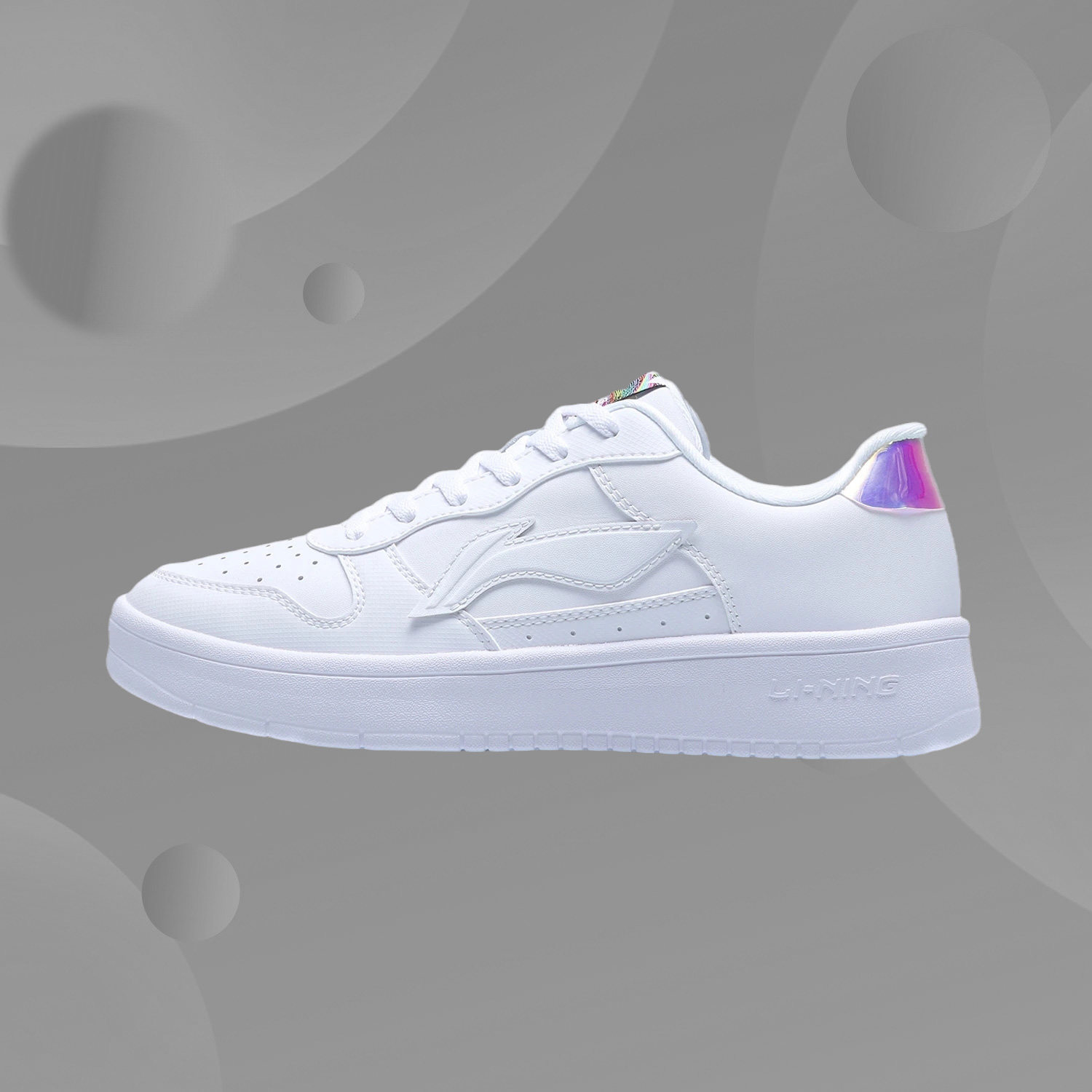 Li Ning Casual Shoes Women Shoes 2020 New Casual Board Shoes Women Classic Little White Shoes Low Help Sneakers AGCQ578