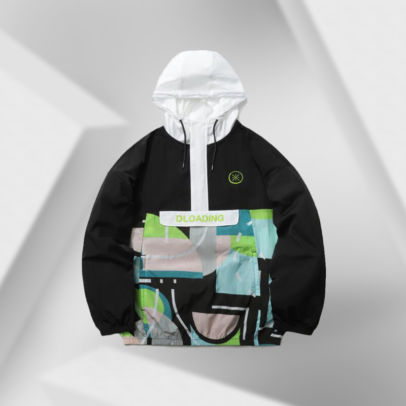 2021 Xia Li Ning Wade Series Men's Hooded Loose Sports Trench Coat Jacket AFDR205