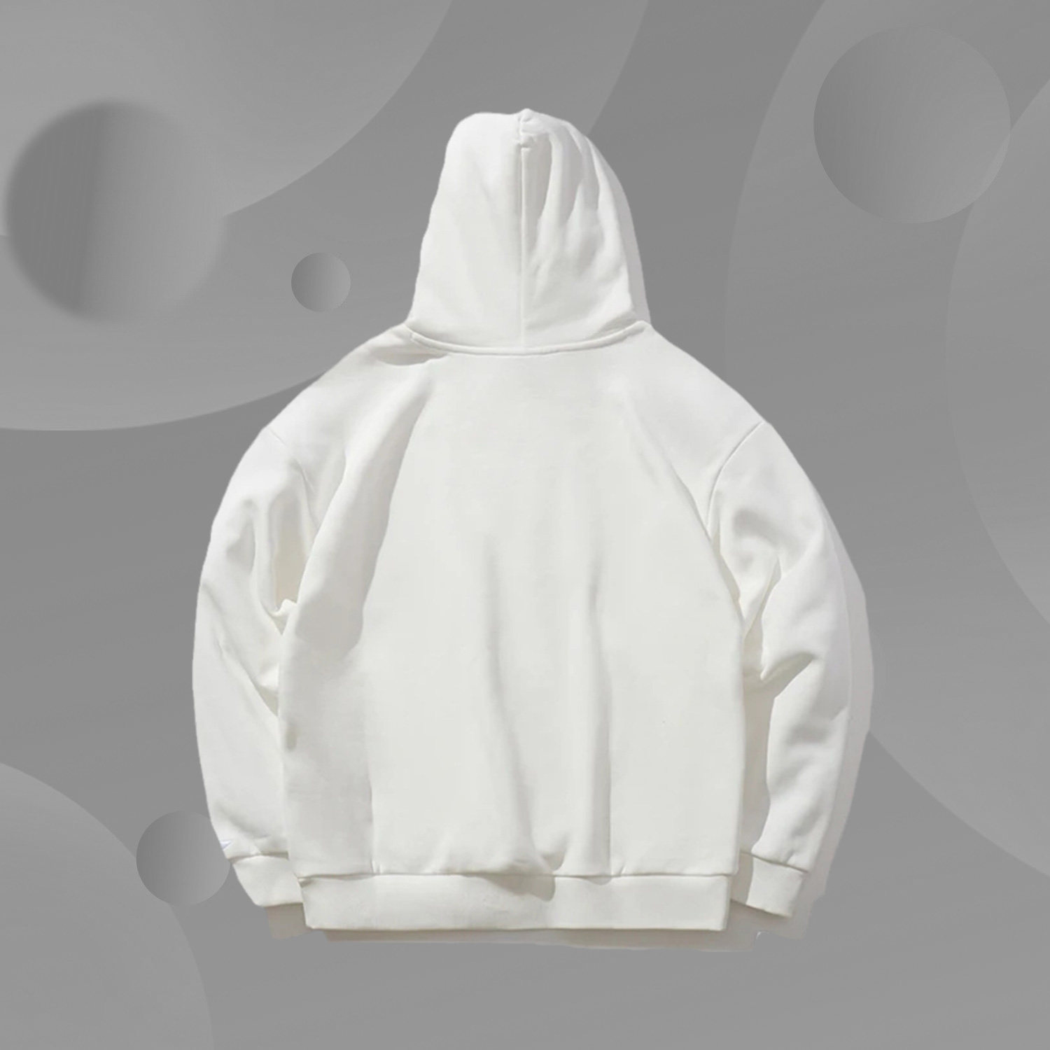 Li Ning men and women with couples plus velvet life loose casual hooded pullover pants thick cotton T coat