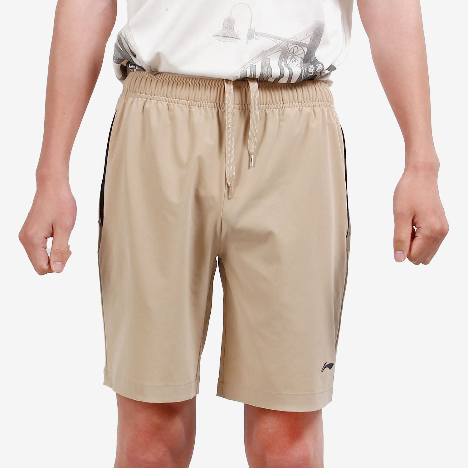 Li Ning Fashion Leisure Fashion (2021 New) Training Series Men's Sports Shorts AKSR111