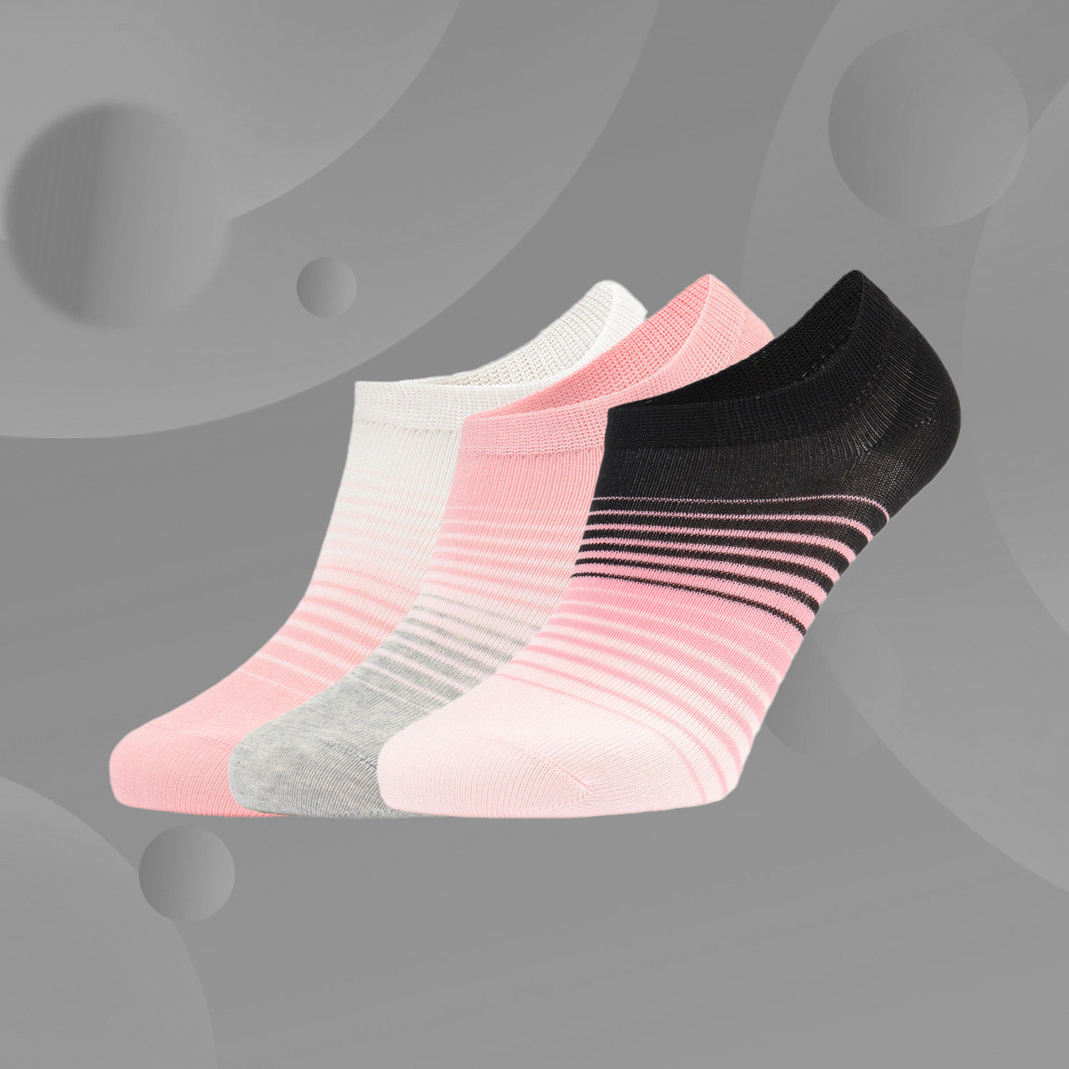 Li Ning short barrel low-heeled socks women's 2020 new sports sweat absorbent comfortable women's three pairs of sports socks AWSQ344