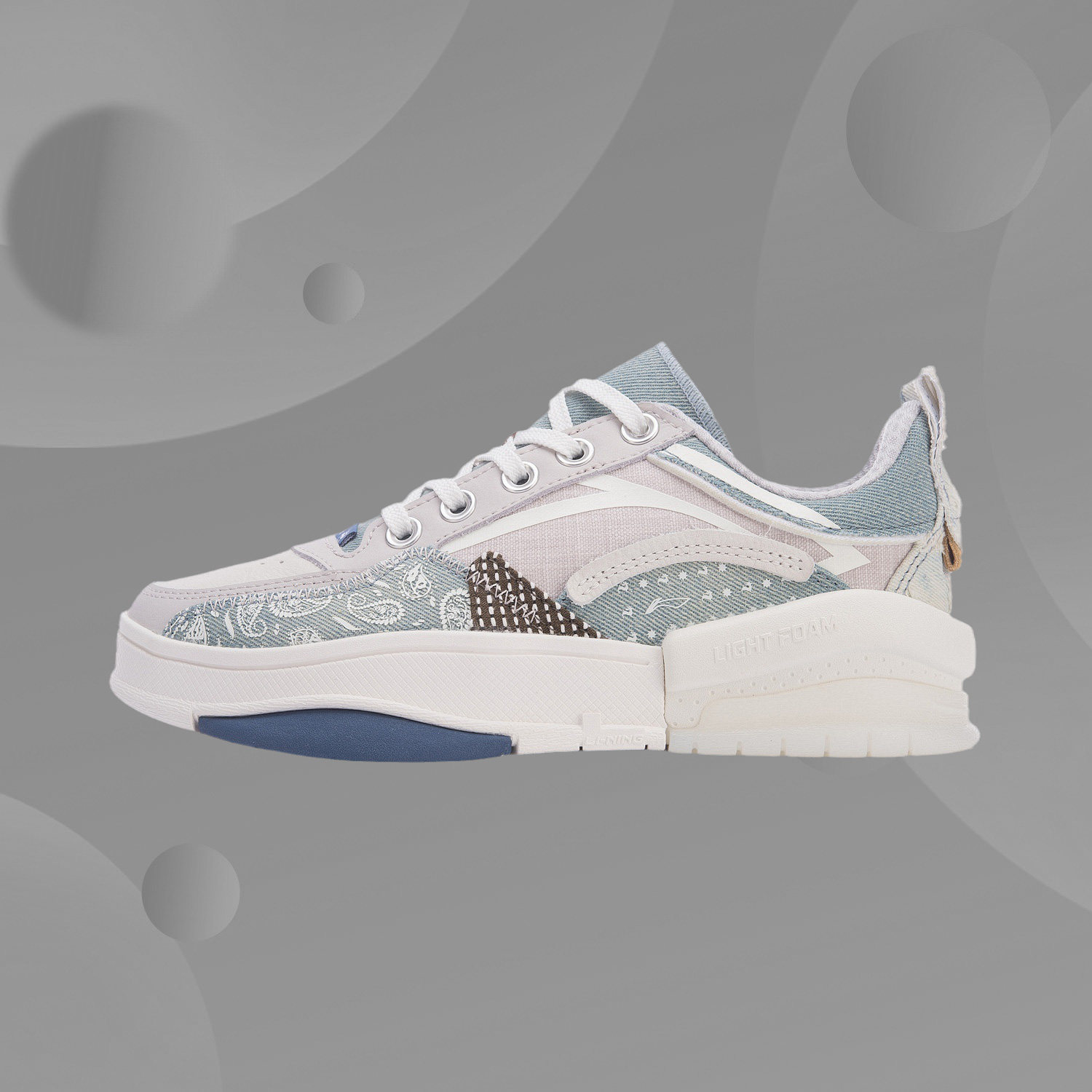 Li Ning Fashion Leisure Fashion Breathable Only My Zen Women's Elastic Classic Casual Shoes AGCR214