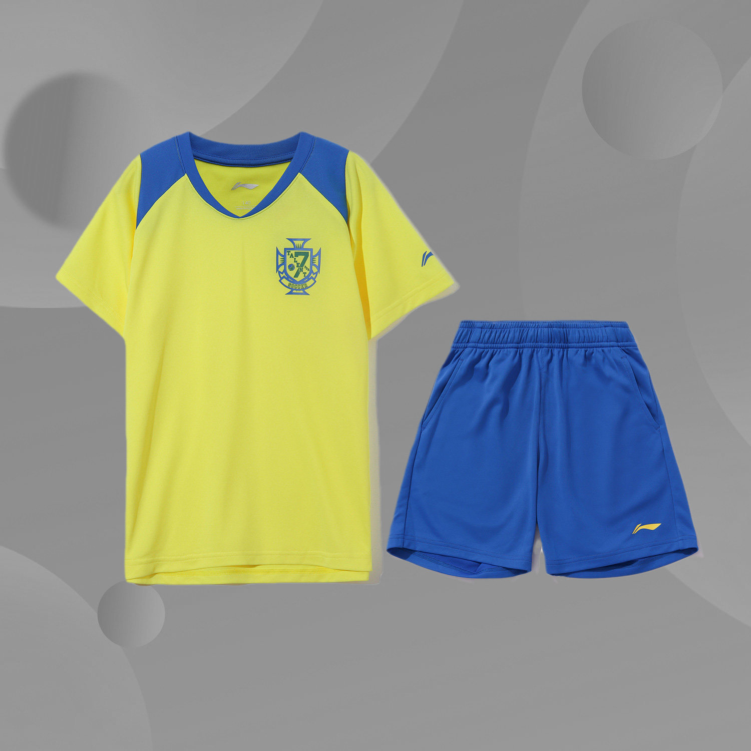 Li Ning Children's Suit Boys 2020 New Short Sleeve Shorts Summer Leisure Sports Suit YWBQ023