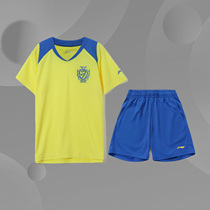 Li Ning Children's Wear Suit Boys 2020 New Short Sleeve Shorts Summer Leisure Sports Suit YWBQ023