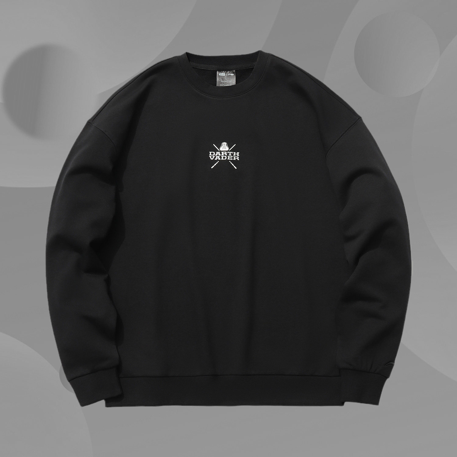 Li Ning (New 2021) Star Wars Joint Series Men's Loose Turtleneck Casual Top AWDR285