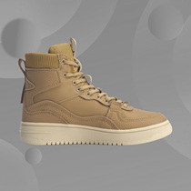 LINING Li Ning Woman Classic Casual Shoes High Help Board Shoes Trend Shock Absorbing Autumn Winter Sports AGCP366