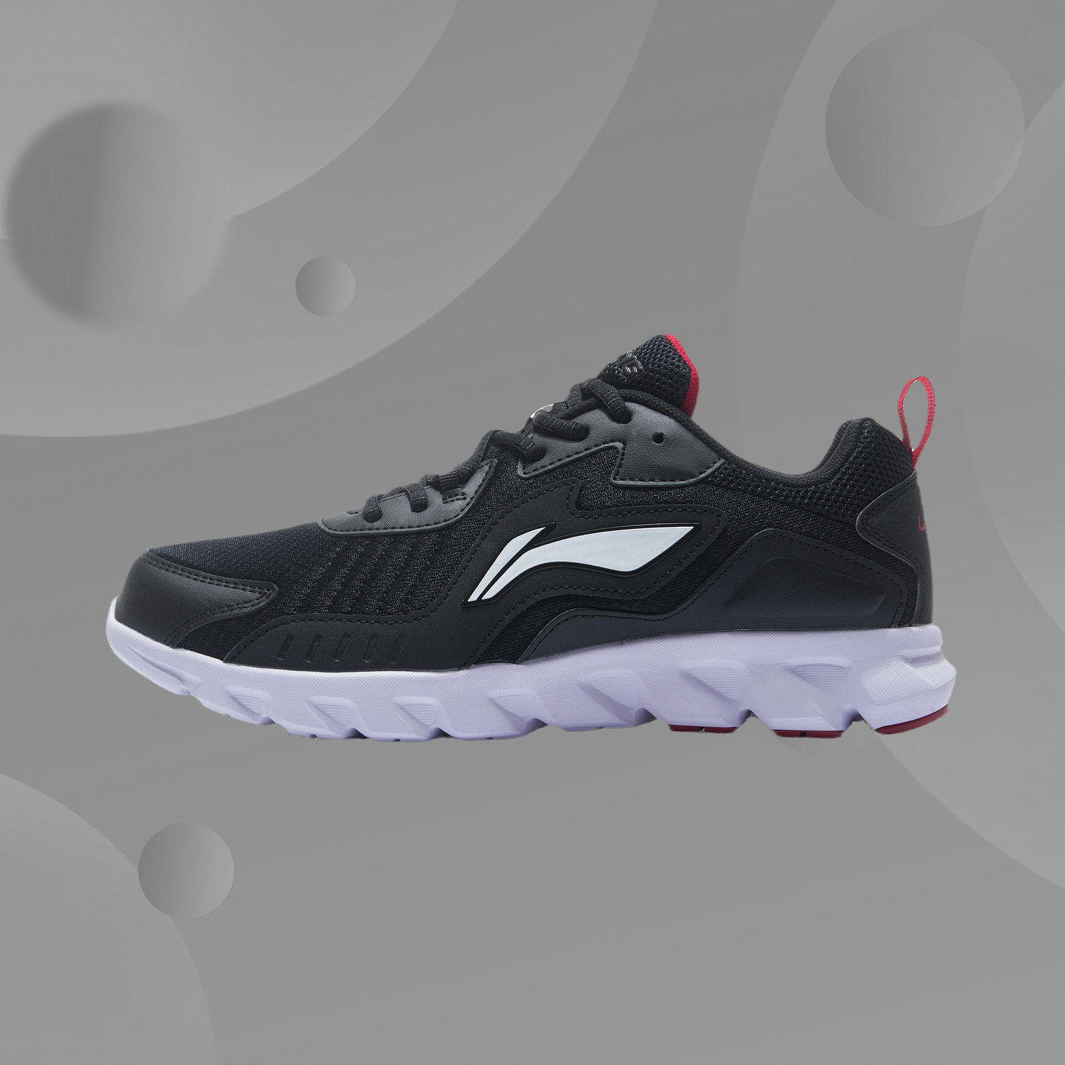 Li Ning Running Shoes Men's 2021 New Shock Absorbing Running Shoes Casual Shoes Old Daddy Shoes male sneakers ARHR197