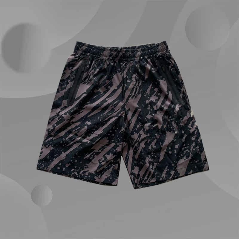 Li Ning sports shorts men's summer new fashion training series woven light handsome pants AKSP541