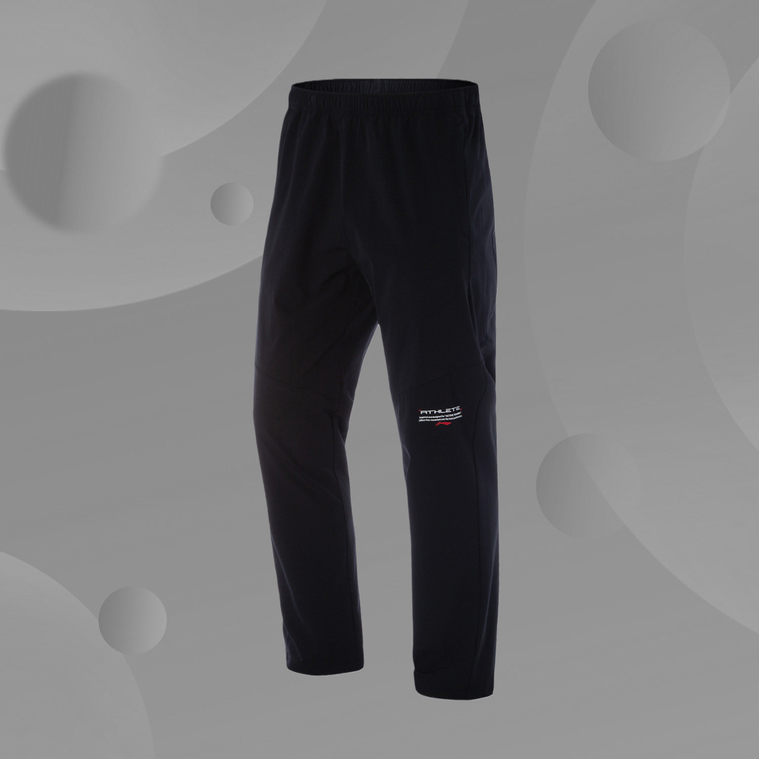 Li Ning Leisure Fashion Sports Running Trend Training Series Men's Flat Mouth Sports Pants AYKQ317