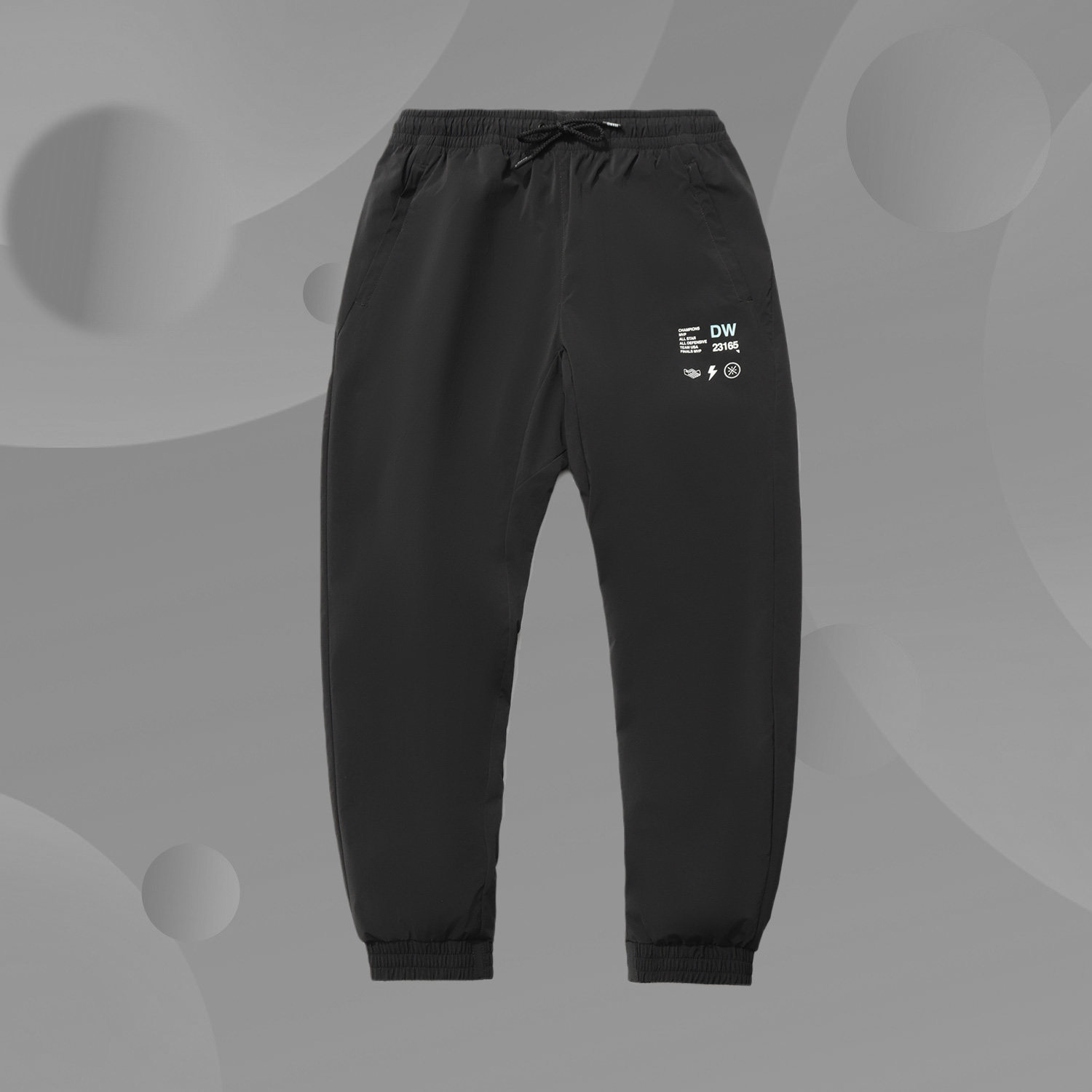 Li Ning Fashion Leisure (2021 New) Wade Series Men's Cutout Sports Pants AYKR203