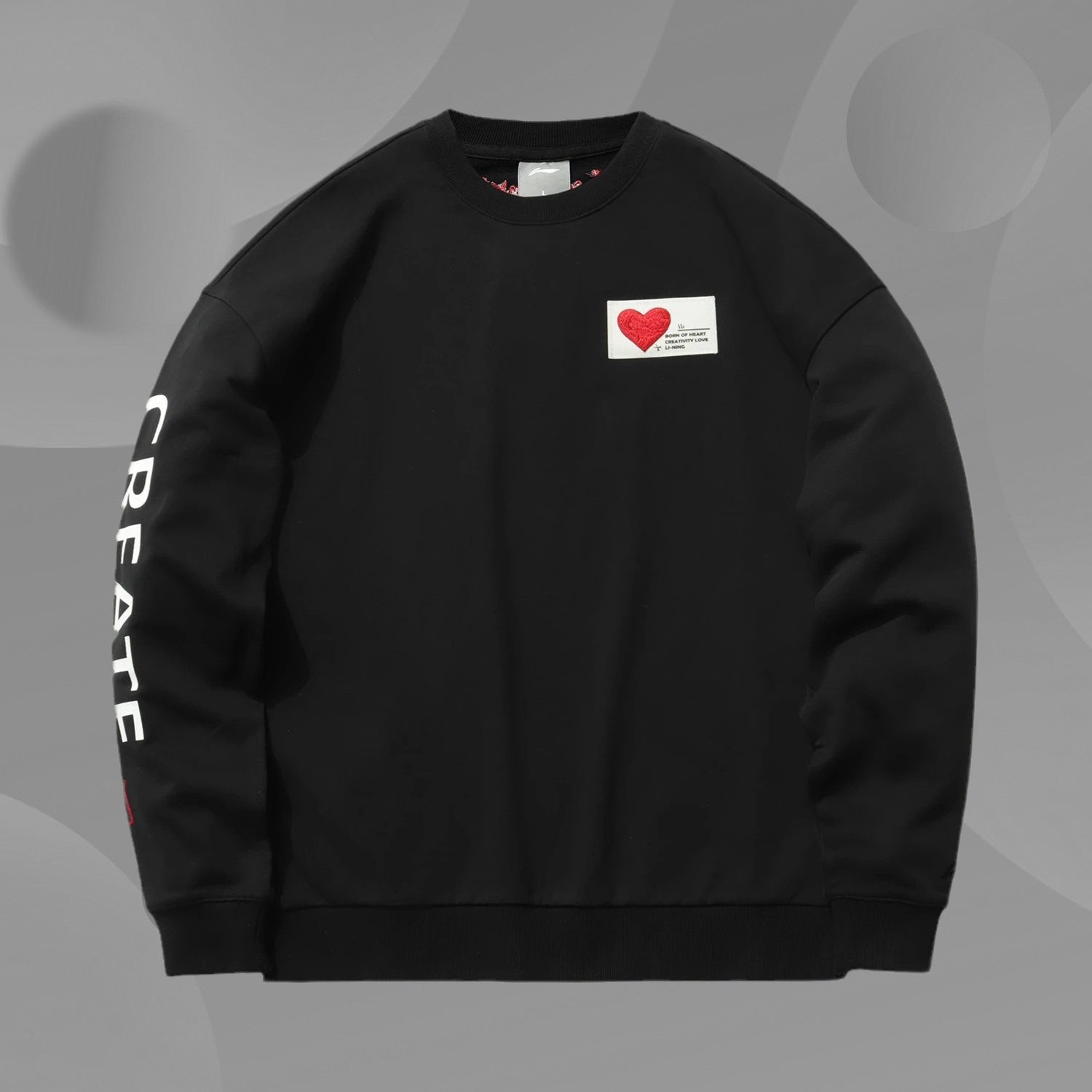 Li Ning (Huachenyu) Sports Fashion Series Men's and Women's Loose Turtleneck Casual Jacket AWDR372