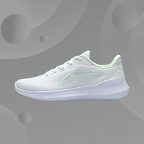 Li Ning Leisure Comfortable Lightweight Breathable Rebound Anti-slip Low Top Fashion Women's Shock Absorbing Running Shoes ARHR142