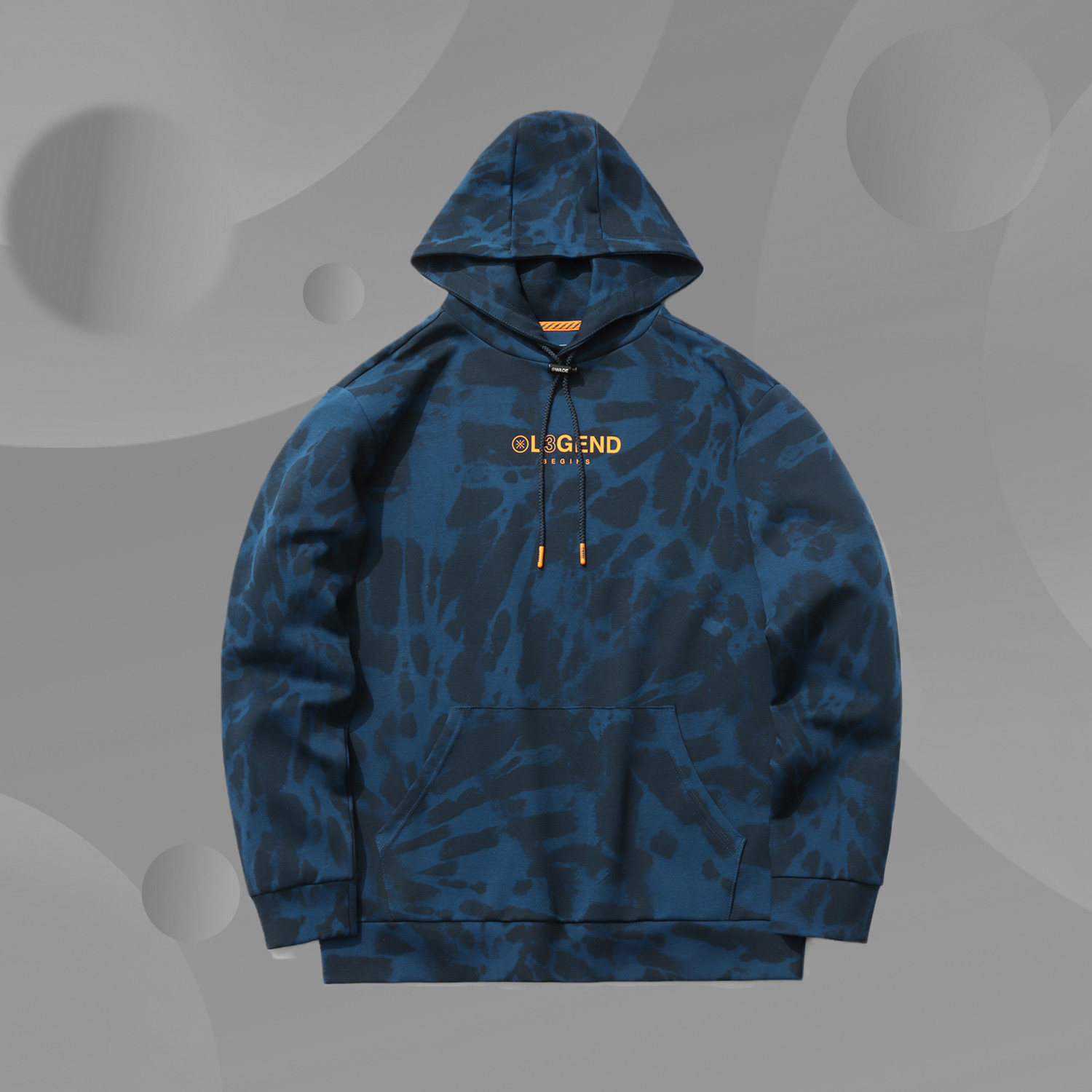 Li Ning Trend (2021 New) Wade Series Men's Loose Turtleneck Hooded Sweatshirt AWDR035