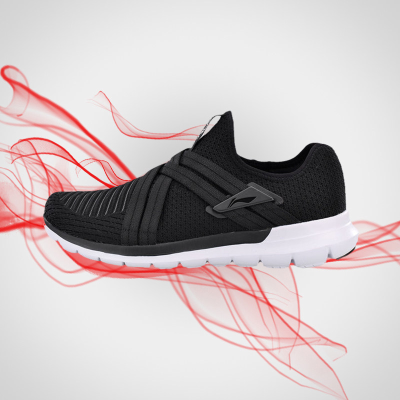 Li Ning 18 spring women's shock-absorbing running shoes ARHN172