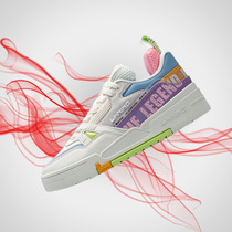 21 Spring Li Ning Rijin Gold Skateboard Series Women's Casual Shoes AECR002