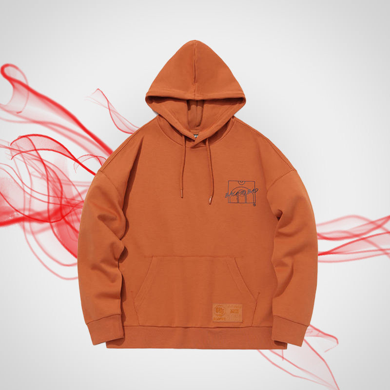 Li Ning 2020 winter warm basketball series Men's sports leisure pullover hooded sweatshirt AWDQ763