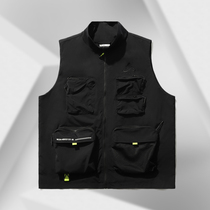 (Brilliance Yu same model) Li Ning CF MARS series alien relics men and women with single vest AMDR049-1