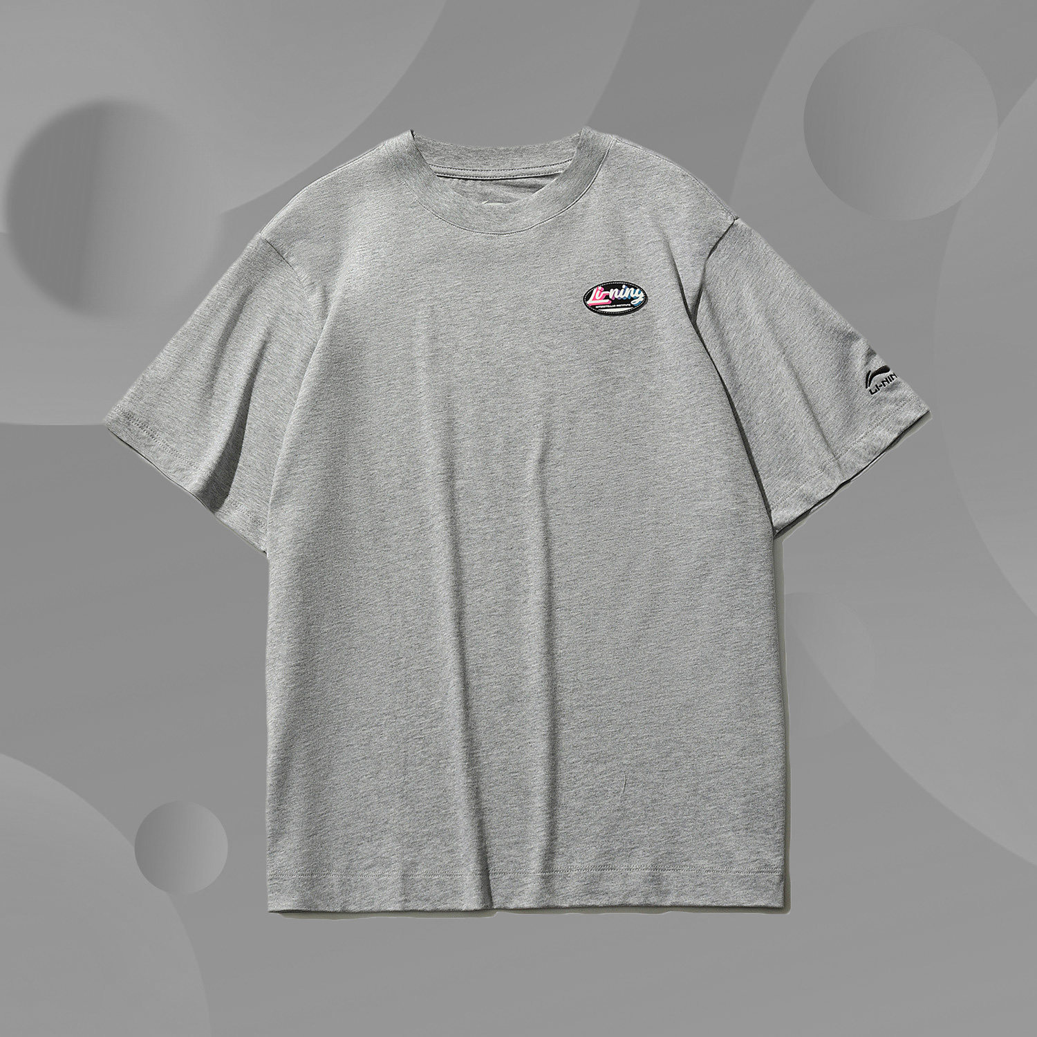 Li Ning short sleeve female 2021 summer new round neck loose casual coat national tide sports T-shirt AHSR150