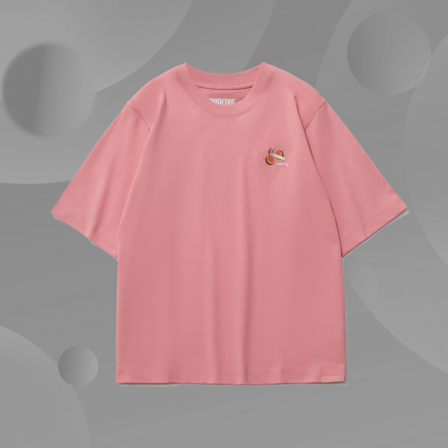 Li Ning Fashion 2021 New BADFIVE Basketball Series Women's Loose Short Sleeve T-Shirt AHSR096