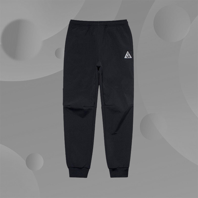 Li Ning Tong Clothing Children Sports Trousers Male Large Child Printed Windproof Anti-Splash Water 3M Reflective Cards Elastic YYKQ049