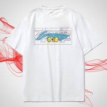 Li Ning short sleeve T-shirt men and women with 2021 spring new coat national tide loose couple sportswear AHSR340